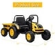 preview thumbnail 21 of 28, 12V Kids Ride-On Tractor for Kids 4-8 with Trailer Battery Power Wheels Tractor with Remote