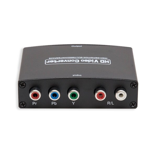 Component (YPbPr) with RCA Audio to HDMI 1.3 Converter