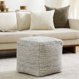 Artistic Weavers Averill Woven Square Pouf