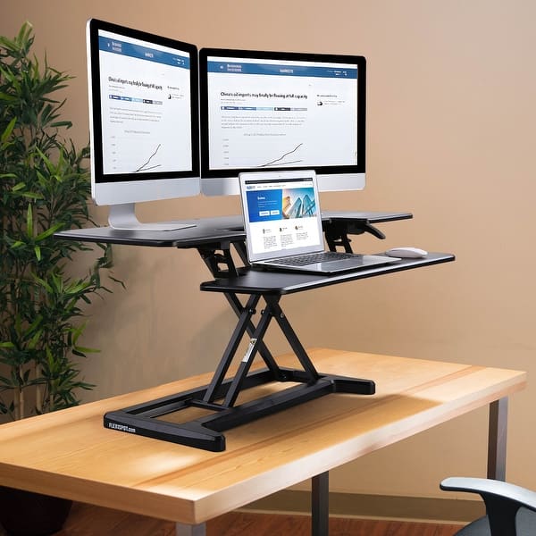 Shop Flexispot M7l Stand Up Desk Converter 42 Wide Platform