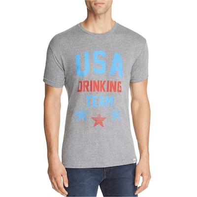 Kid Dangerous Mens Drinking Team Graphic T-Shirt