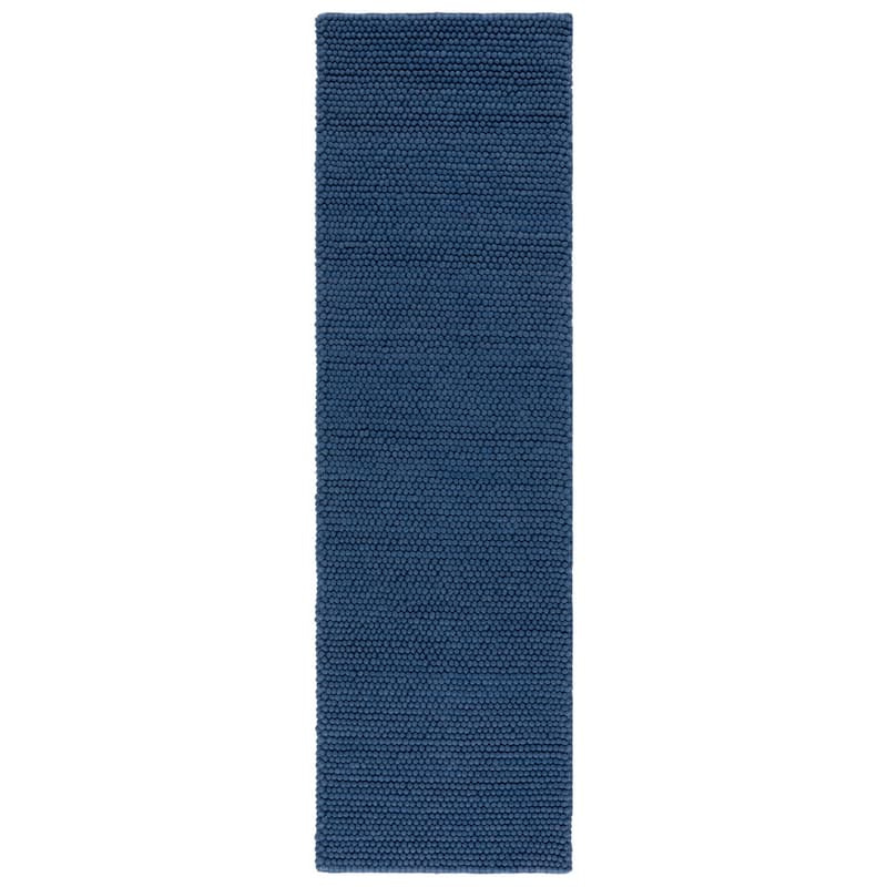 SAFAVIEH Natura Gerta Handmade Wool Area Rug - 2'3" x 8' - Blue