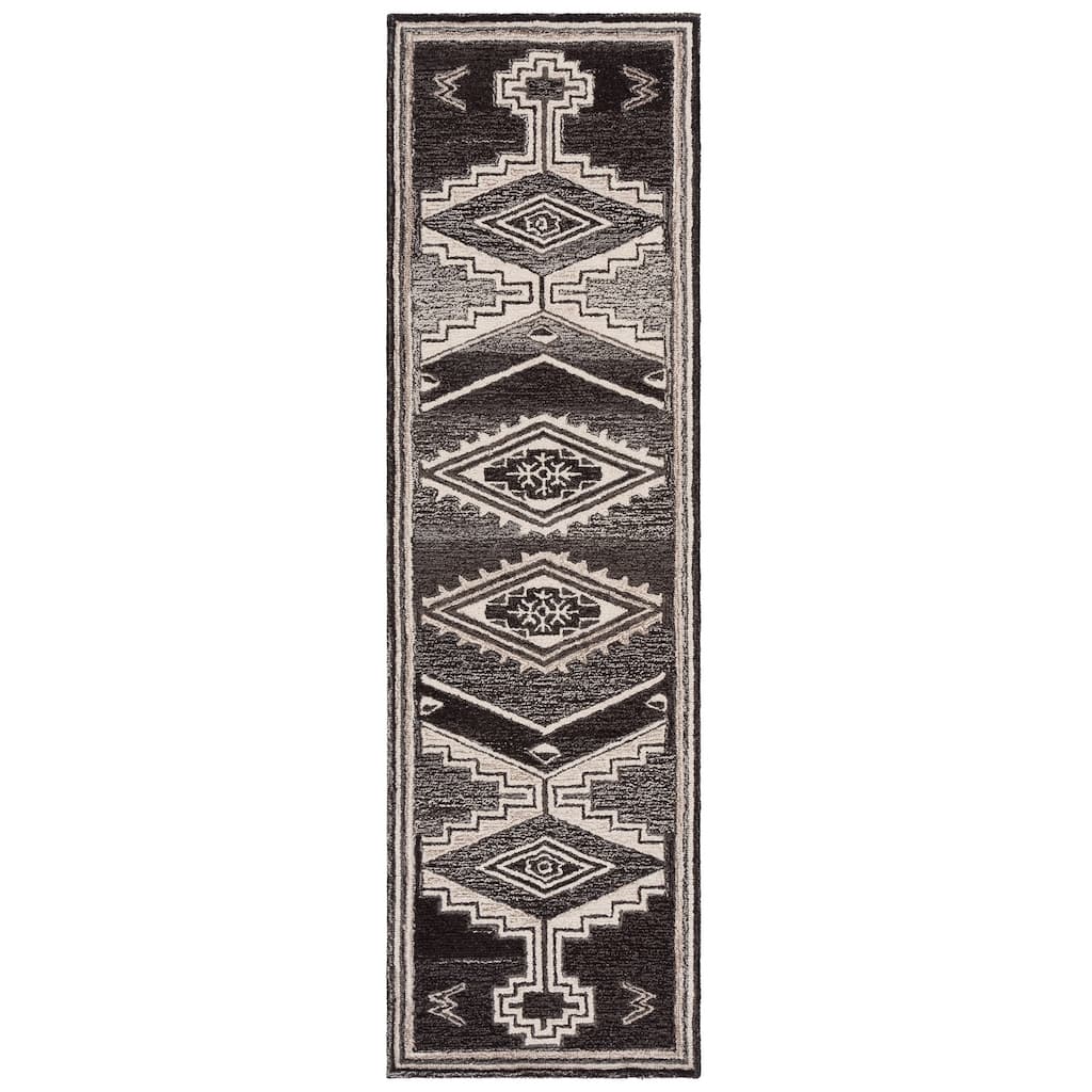 SAFAVIEH Handmade Kenya Meeli Rustic Southwestern Wool Rug