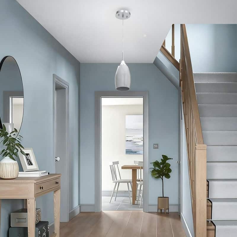 3 Pack dining room lights white hanging light glass pendant light