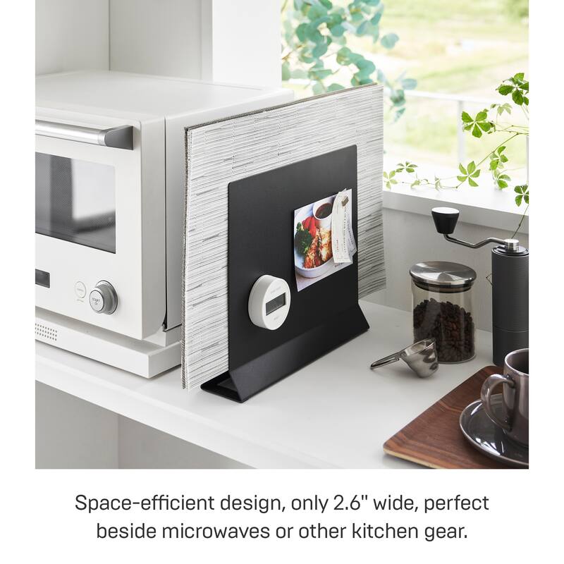 Yamazaki Home Placemat Stand, Steel - L 2.56 x W 11.81 x H 10.43 inches
