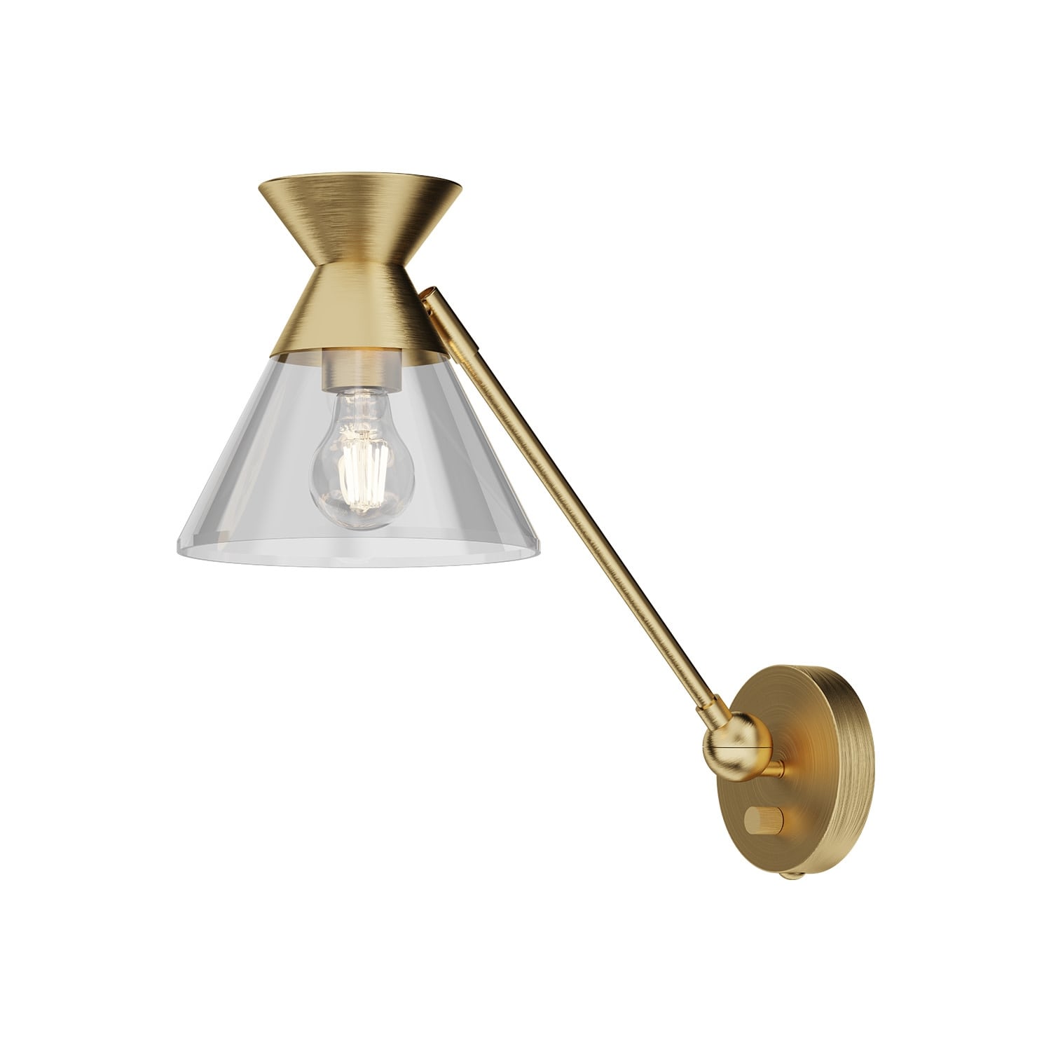 Alora Lighting WV521008 Mauer 8" Tall Wall Sconce
