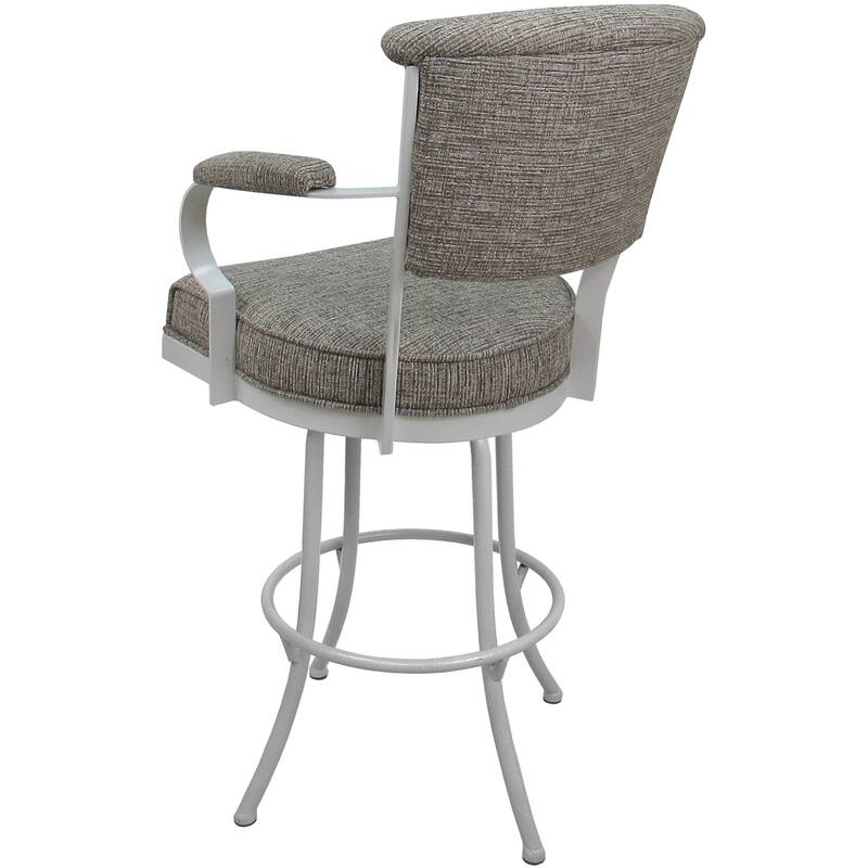 Miami Extra Tall 34" Spectator Metal Bar Stool on Noam Base - 34" Seat Height