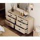 preview thumbnail 26 of 71, WAMPAT Mid Century Modern Dresser, 31.9" Tall Storage Cabinet with Drawers