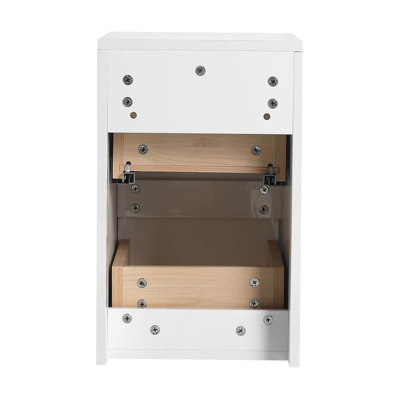 Float Mounting Bathroom Vanity With Resin Sink