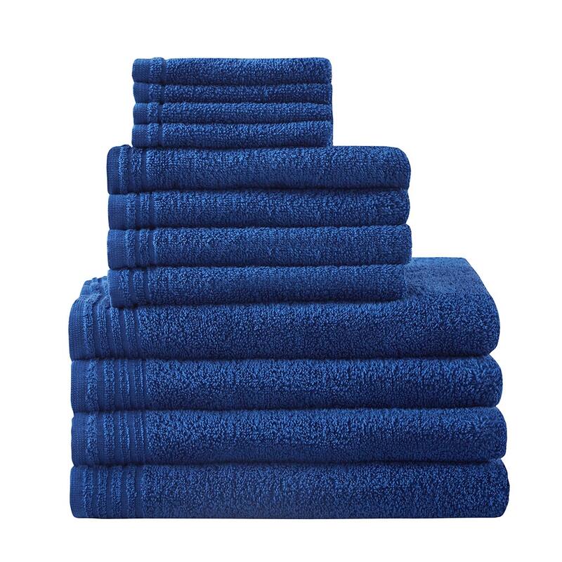 One hundred percent Cotton Quick Dry 12 Piece Bath Towel Set