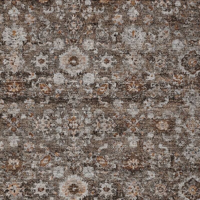 HomeRoots Oriental Traditional Rectangle Outdoor Rug