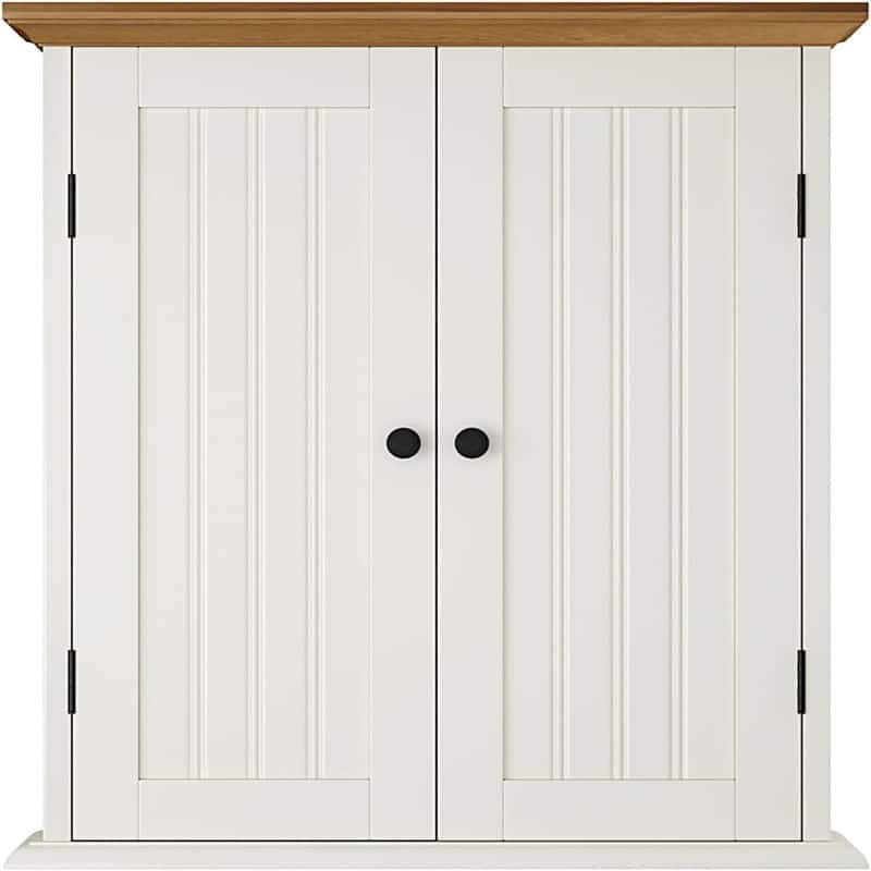Bathroom Wall Cabinet - 8.8"D x 21.1"W x 24"H