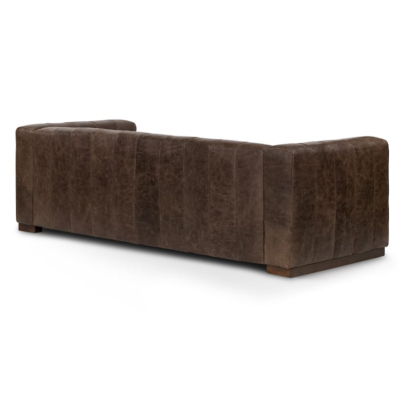 Poly & Bark Canale Sofa - Full Grain Genuine Italian Leather