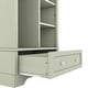 preview thumbnail 35 of 34, Open Children's Wardrobe with A Hanging Rod and Open Shelves
