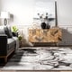 preview thumbnail 15 of 18, Nuloom Remona Modern Abstract Area Rug