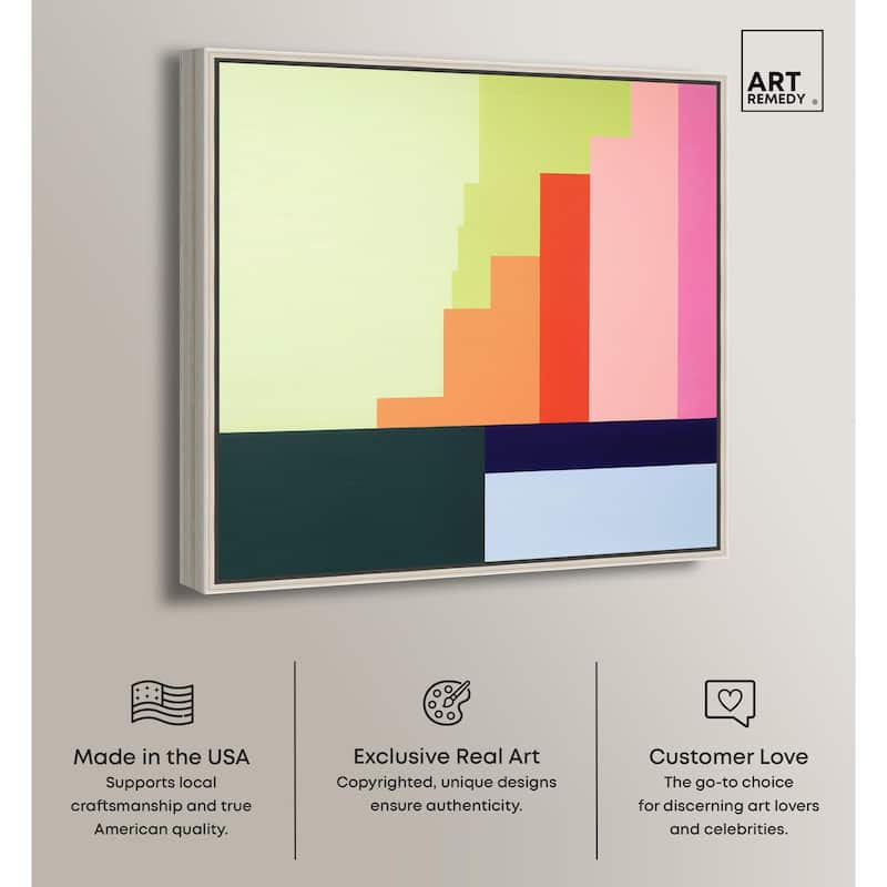 Rectilinear Rhapsody I Canvas by Art Remedy