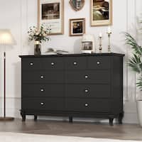 black dresser under 200 Soto 8 Drawer Dresser - Black main image 1