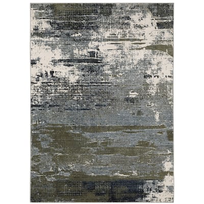 Style Haven Caldon Modern Abstract Area Rug