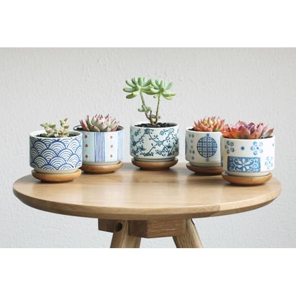 hanging planter saucer Medium Wooden Hanging Planter, Teardrop Hanger, Planter With Saucer, A