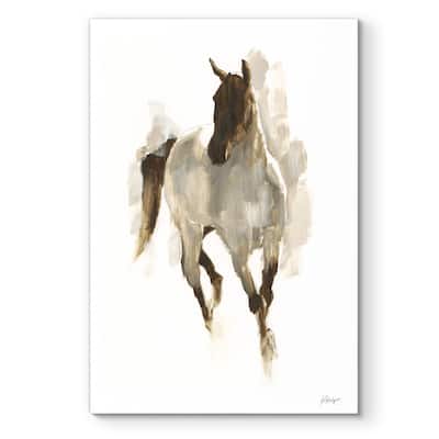 Rustic Horse I -Premium Gallery Wrapped Canvas