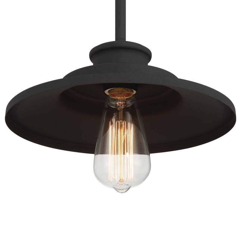 Acroma 1-light Farmhouse Industrial Barn Pendant for Tool Shed