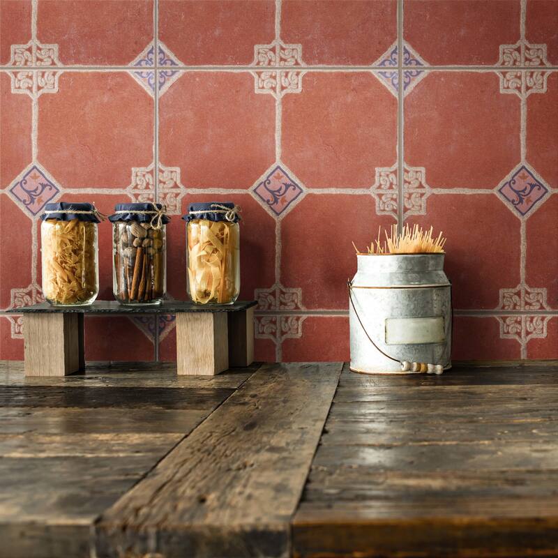 Merola Tile Sevilla 17-3/4" x 17-3/4" Ceramic Floor and Wall Tile - Sample swatch