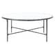 preview thumbnail 36 of 39, SAFAVIEH Couture Jessa Round Metal Coffee Table - 36"W x 36"D x 15"H