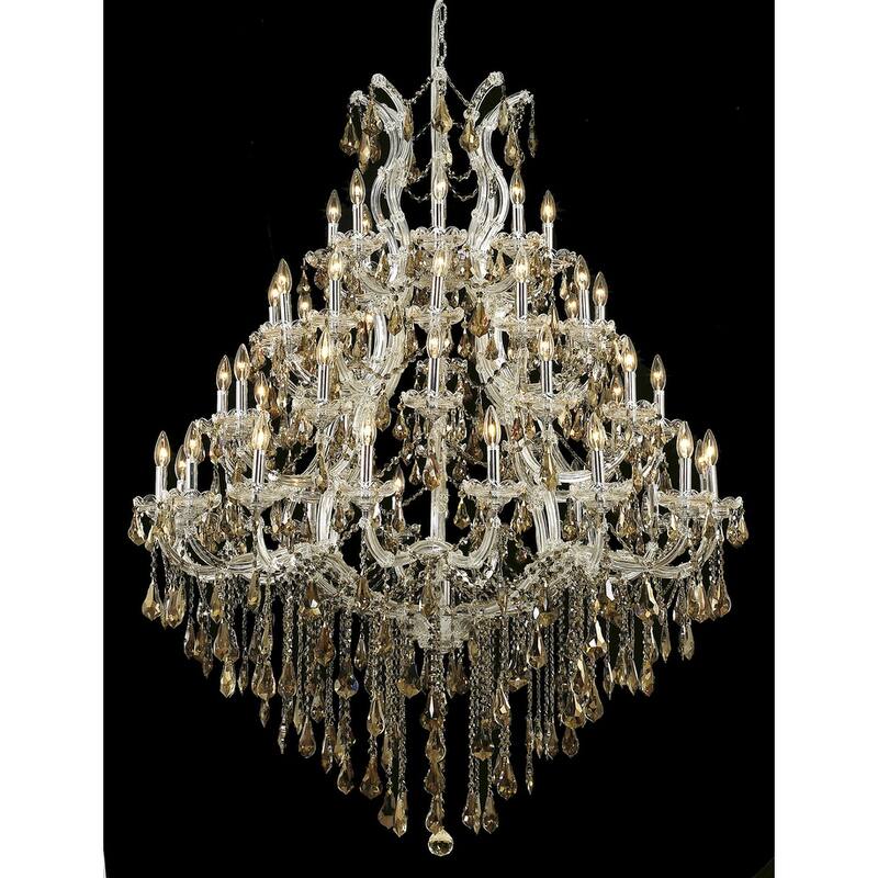 Fleur Illumination 49 light Chrome Chandelier