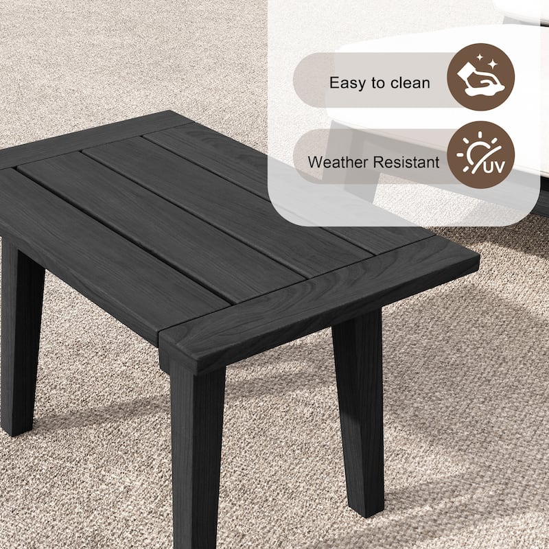 Sectional Wood Furniture 2 Seat Armless Patio Sofa