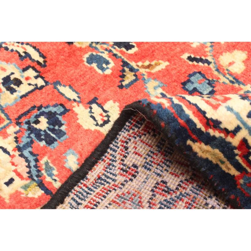 ECARPETGALLERY Hand-knotted Andelz Red Wool Rug - 3'10 x 6'7