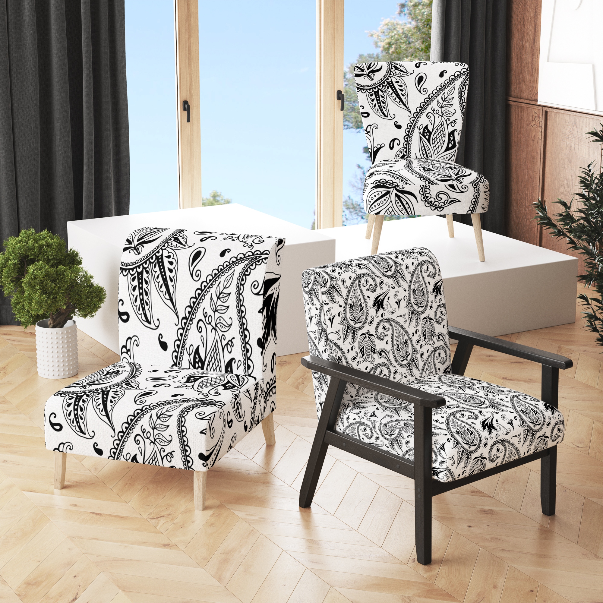 Paisley chair hot sale