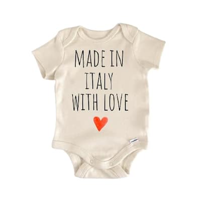 Italian Italy Sicily - Baby Boy Girl Clothes Infant Bodysuit Funny Cute Newborn