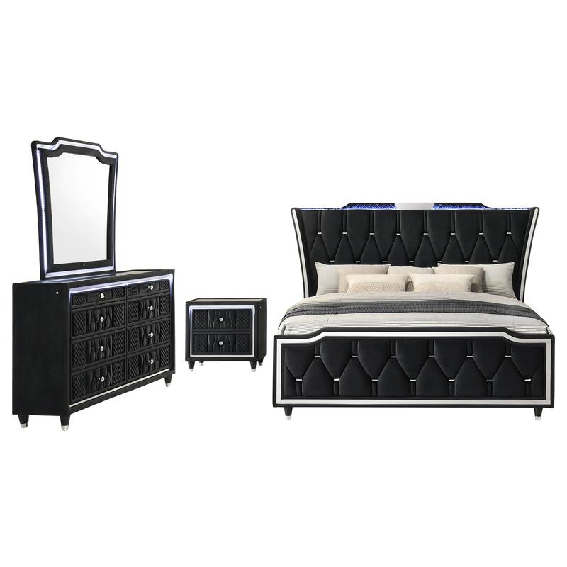 Lorient Bedroom Set Black
