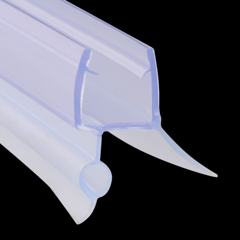 Elegant Frameless Shower Door Bottom Seal for Glass Doors of Various Sizes(Two-Pack) - 36" - for 3/8 inch