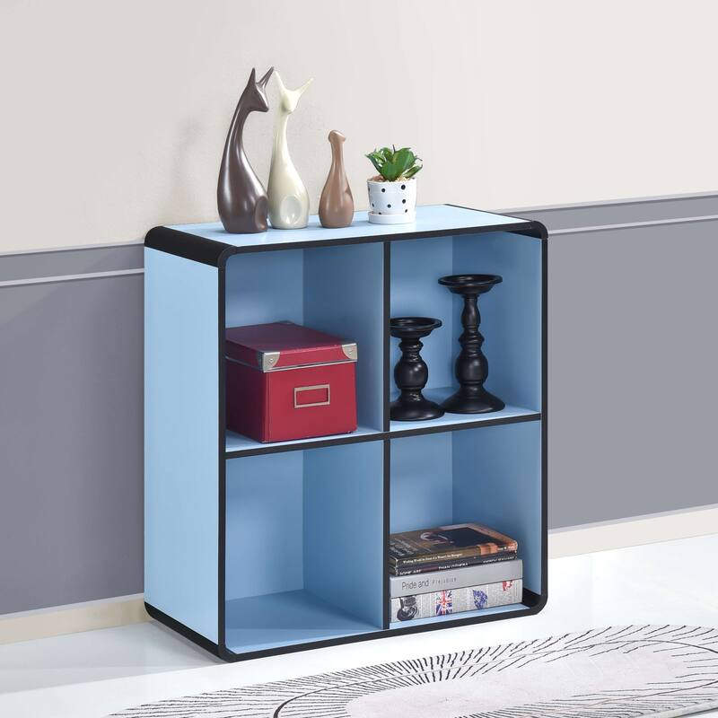 Open Bookcase - Blue