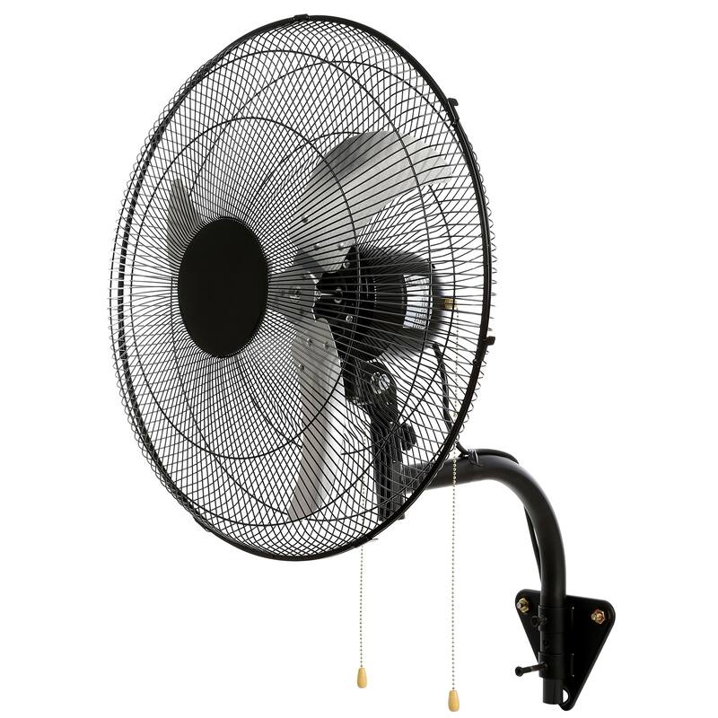 Wall Mount Fan, 2 PCS 20 inch Oscillating, 3-speed High Velocity Max, 4000 CFM Industrial Wall Fan, Commercial, Residential