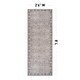 preview thumbnail 64 of 76, Vintage Washable Rug – Low Pile with Subtle Pattern, Perfect for Neutral Spaces in Living Room, Entryway, or Bedroom