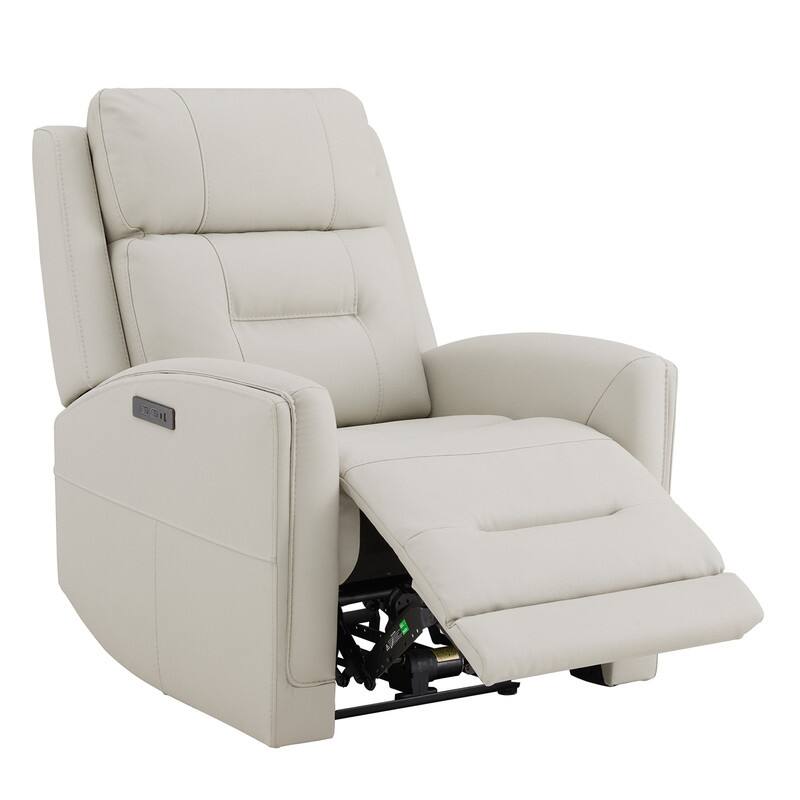 Spruce & Spring Power Recliner Chair Wall Hugger with Power Headrest
