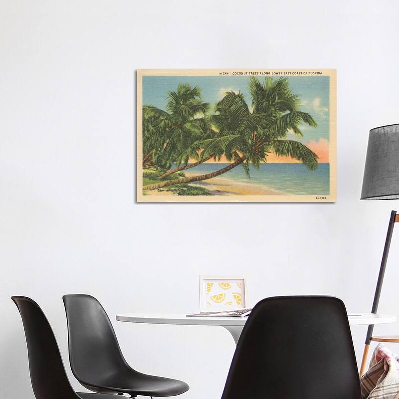 iCanvas "Florida Postcard III" by Wild Apple Portfolio Canvas Print - 26x40x1.5