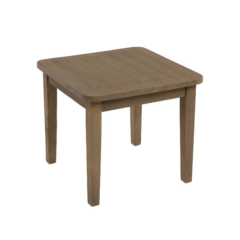 All Weather Outdoor Wood Side Table