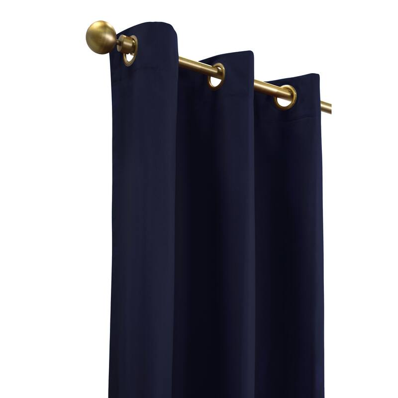 ThermaLogic Weathermate Insulated Grommet Extra Wide Curtain Panel - Pair