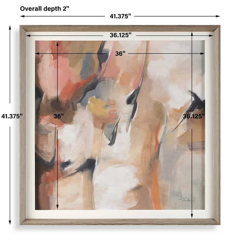 Uttermost Uphill Framed Abstract Print