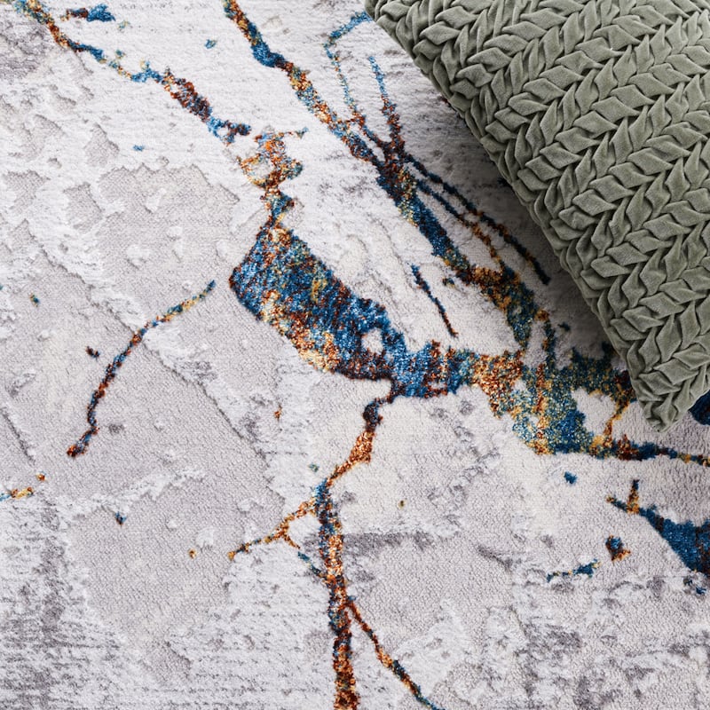 SAFAVIEH Amelia Fietje Modern Abstract Distressed Rug