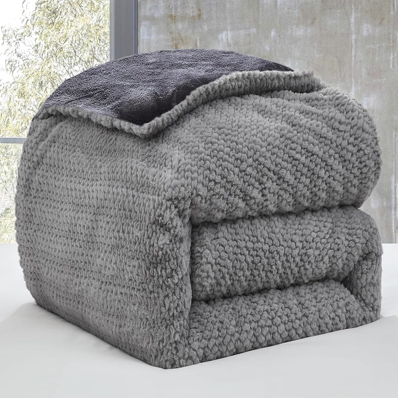 What If Pebbles Were Soft - Coma Inducer® Oversized Comforter Set - Stone Gray