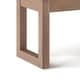 preview thumbnail 18 of 46, WYNDENHALL Madison 44 inch Wide Contemporary Rectangle Ottoman Bench