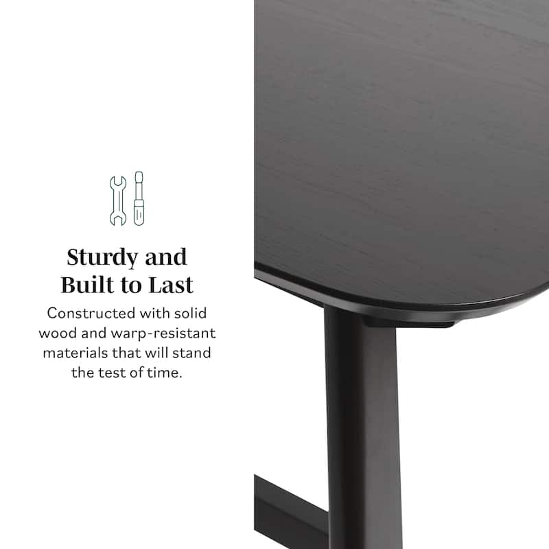 Middlebrook Designs 60 inch Mid-century Modern Dining Table