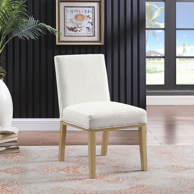 HomePop Kolbe Dining Chair - Single Pack - White