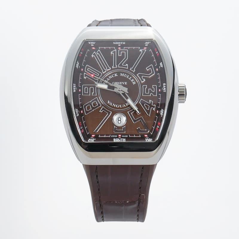 Franck Muller Vanguard Slim Men's Watch - Brown - 41mm