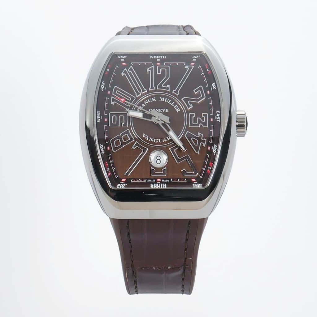 Franck Muller Vanguard Slim Men's Watch - Brown - 41mm