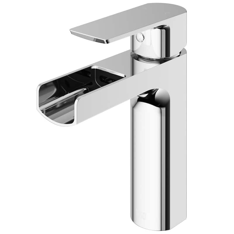 Vigo Ileana 1.2 GPM Single Hole Bathroom Faucet - Chrome